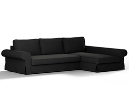 Backabro Sofa Bett mit Chaise Longue Bezug