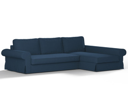 Backabro Sofa Bett mit Chaise Longue Bezug