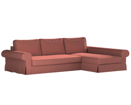 Backabro Sofa Bett mit Chaise Longue Bezug