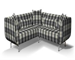 3+2 Strömstad Ecke Sofa Bezug