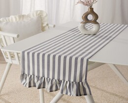 Tisch Runner mit Frill 40x160 cm