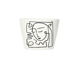 Abdeckung für Blumentopf Face II 12cm