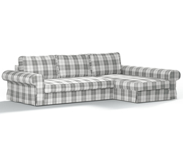 Backabro Sofa Bett mit Chaise Longue Bezug