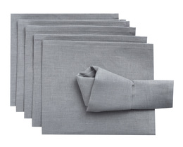 Set Servietten 6 Stk 42x42cm Linen 159-10