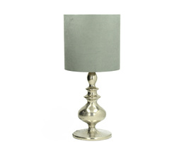 Tischlampe Narvik grau 63 cm