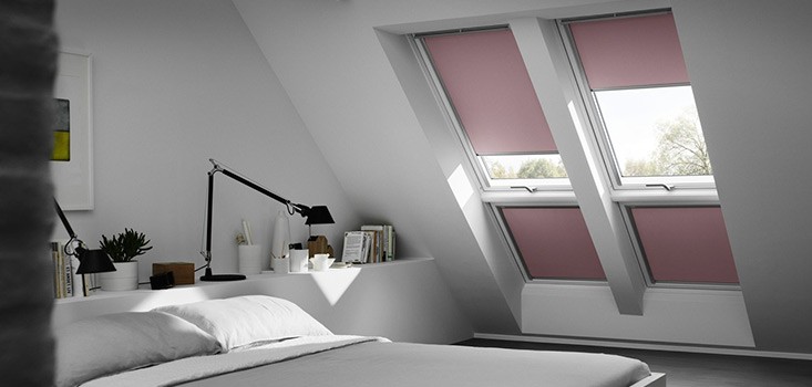 VELUX DKL Verdunkelungsrollo mit Führungsschienen Schwarz 3009 - DKL