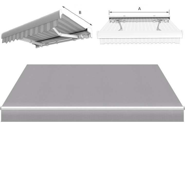 markisen volant günstig Ersatz, Markisenstoff Volant für Markisen, 3 m x 20 cm Markisentuch Ersatzstoff, Wasserabweisend, UV-beständig Stoffstreifen Sonnenschutz für Balkon, Terrasse (Gelb-Weiße Streifen) Position spüle:Spüle rechts MC_COBRANDED Gravel & MTB im