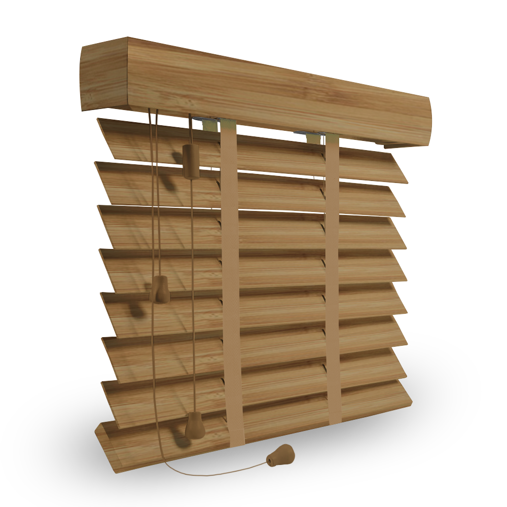 Holzjalousien fr die Wohnung - 5041 natrlicher Bambus