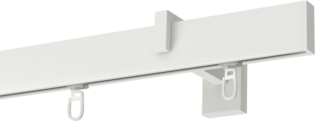 Gardinenstange mit Endkappe