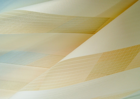 Zebra Doppelrollo, beige