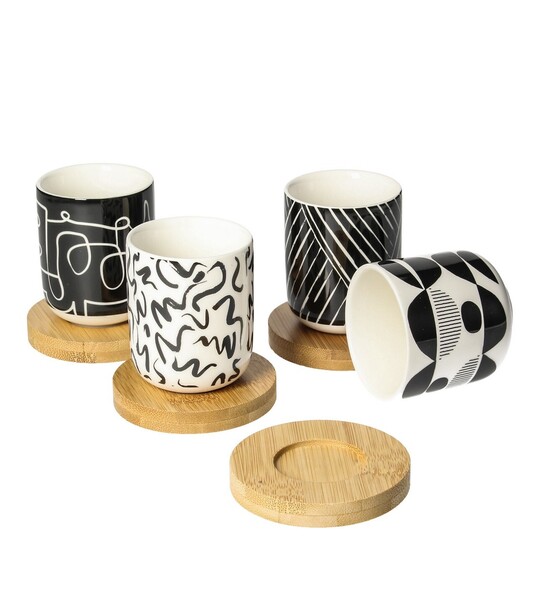 Set Tassen Contraria 100ml bamboo