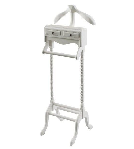 Kleiderständer Chester stehend 125cm weiß