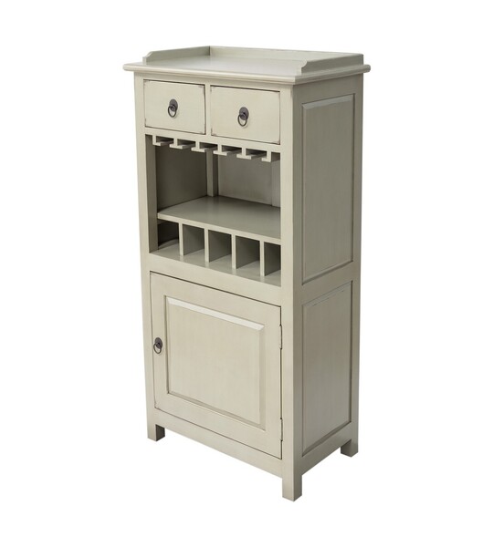 Schrank-Barschrank Olive 70x40x123cm