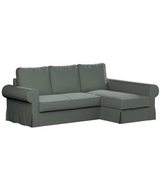 Backabro Sofa Bett mit Chaise Longue Bezug
