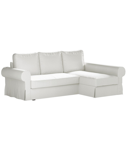 Backabro Sofa Bett mit Chaise Longue Bezug