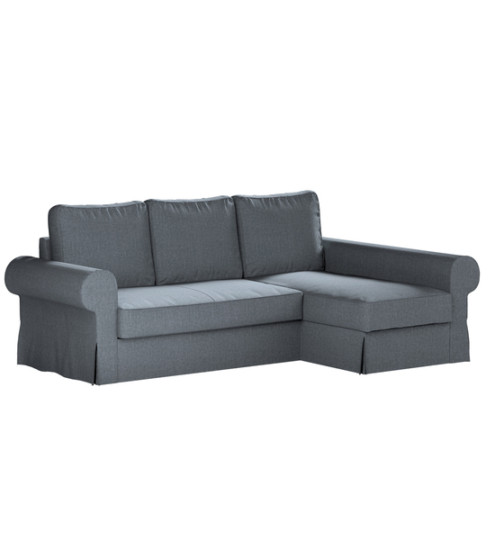 Backabro Sofa Bett mit Chaise Longue Bezug