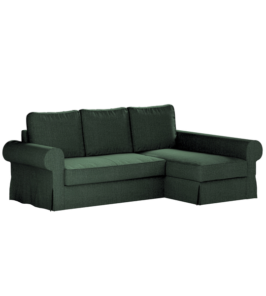 Backabro Sofa Bett mit Chaise Longue Bezug