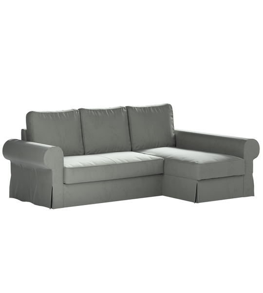 Backabro Sofa Bett mit Chaise Longue Bezug