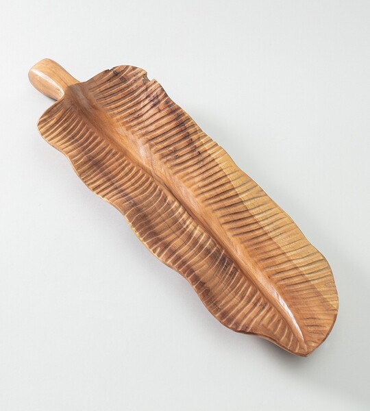 Patera Wood Leaf 60x18 cm