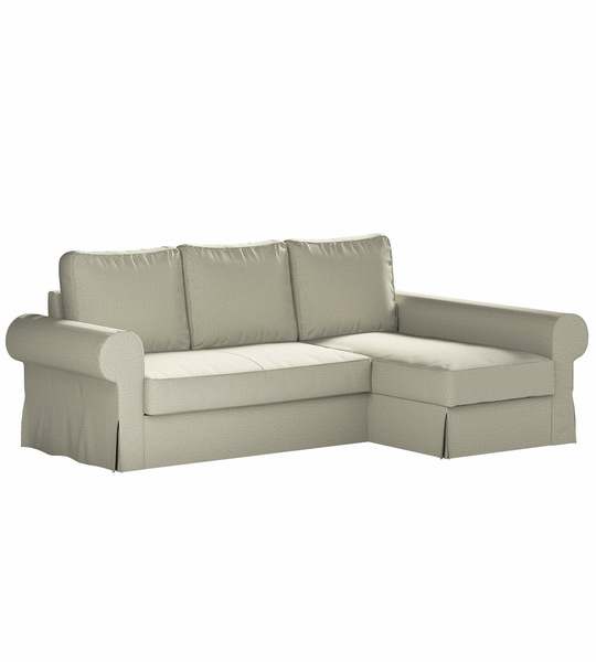 Backabro Sofa Bett mit Chaise Longue Bezug
