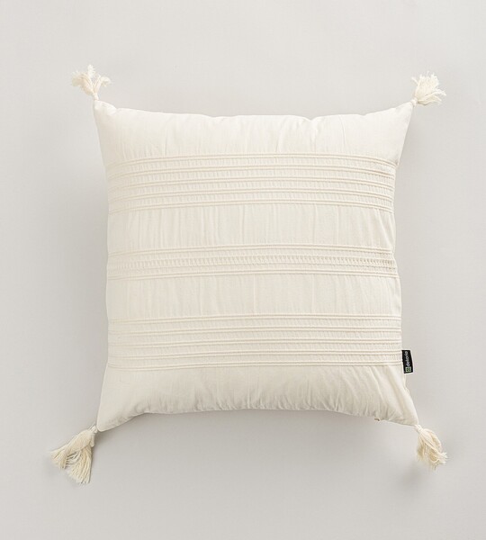 Kissenbezug für Kissen Linea Nordic Tassel 45x45 cm