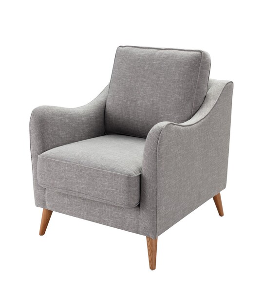 Sessel Venuste linen grau