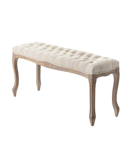 Bank Isacco creme 114x38x48cm