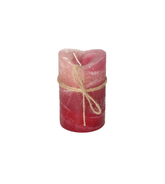 Świeca Dorotea 10cm raspberry