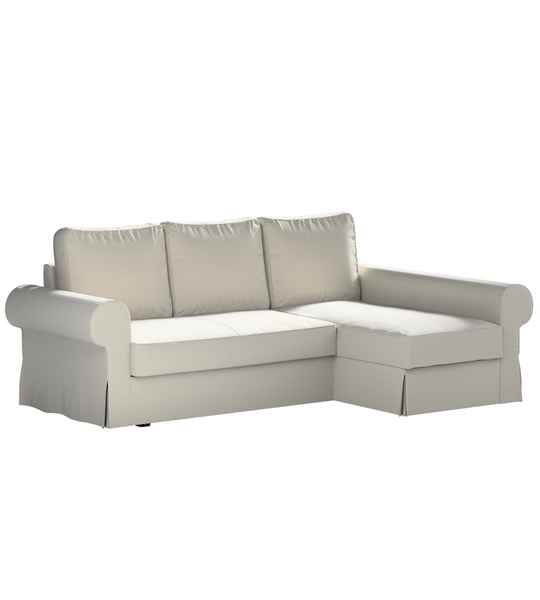 Backabro Sofa Bett mit Chaise Longue Bezug
