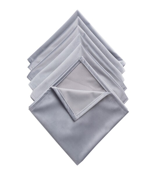 Set Servietten 6Stk 42x42cm Velvet 704-24
