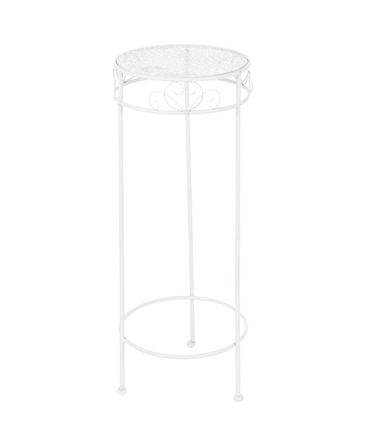 Pflanzenständer Daisy 70cm weiß