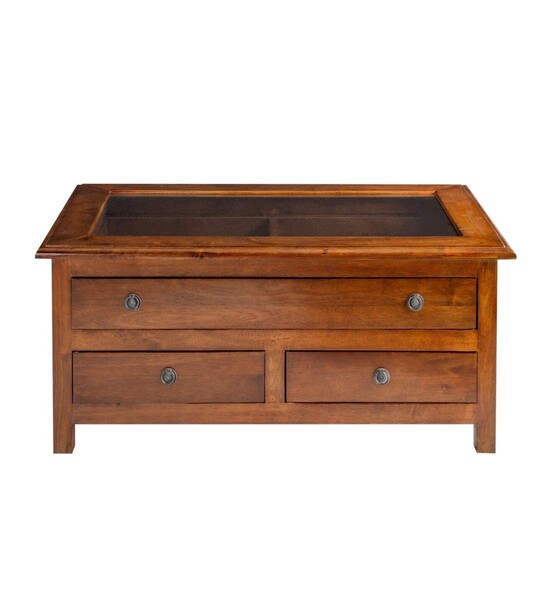 Couchtisch Mahika 95x60x40cm braun