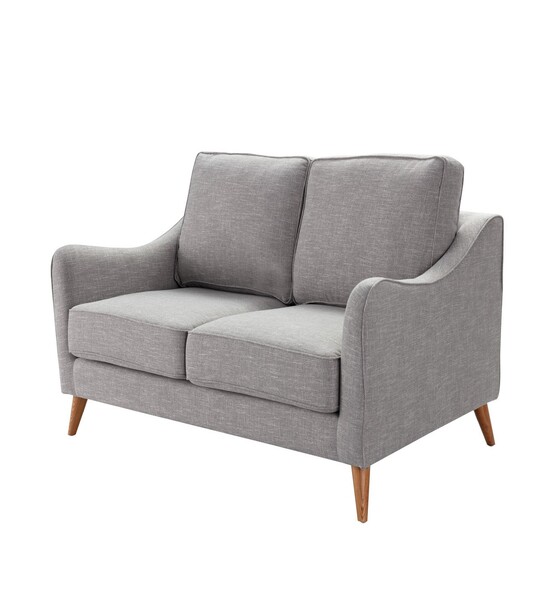 Sofa Venuste grau linen 2-Sitzer