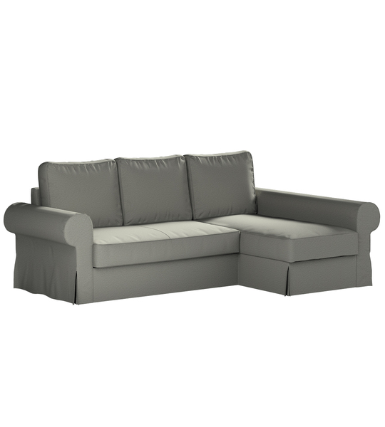 Backabro Sofa Bett mit Chaise Longue Bezug