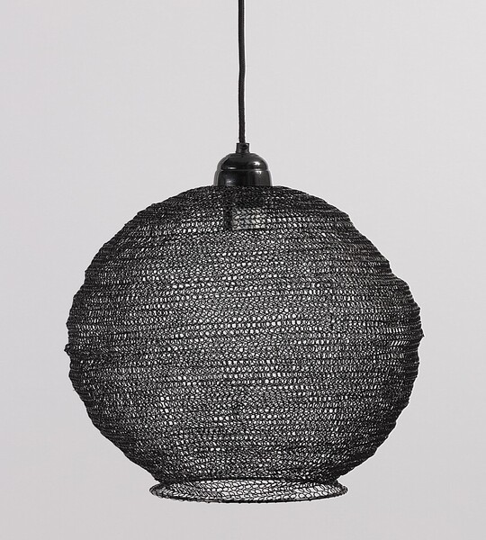Hängelampe Nina schwarz 48 cm