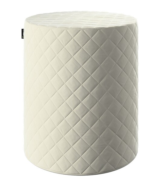 Pouf Barrel gesteppt