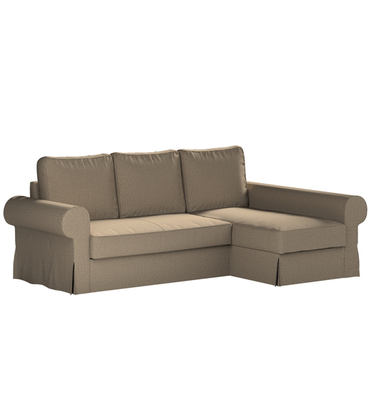 Backabro Sofa Bett mit Chaise Longue Bezug