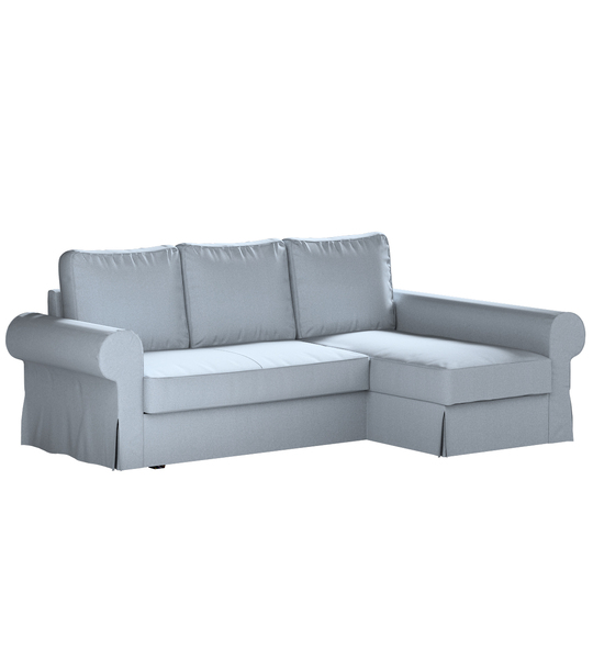 Backabro Sofa Bett mit Chaise Longue Bezug