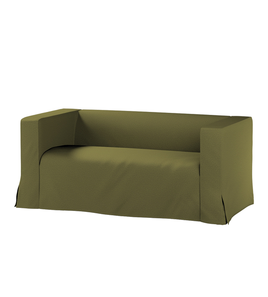 Klippan 2-Sitzer lang Fit mit Box Pleats Sofa Bezug