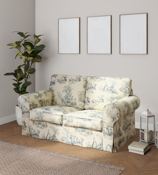 Ektorp 2-Sitzer Sofa Bett, Model after 2012 Bezug