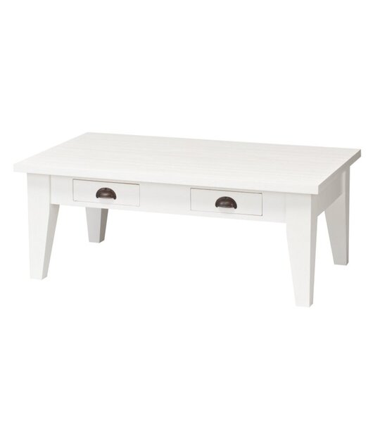 Couchtisch Milton weiß 130x75x45cm