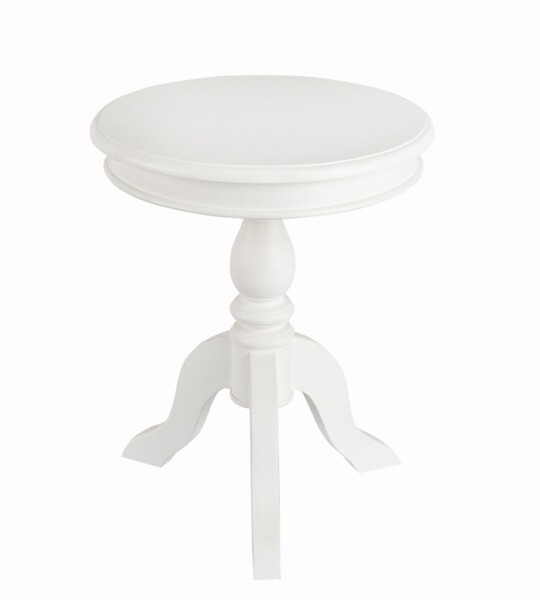 Tisch Lara Durchmesser 50cm weiß