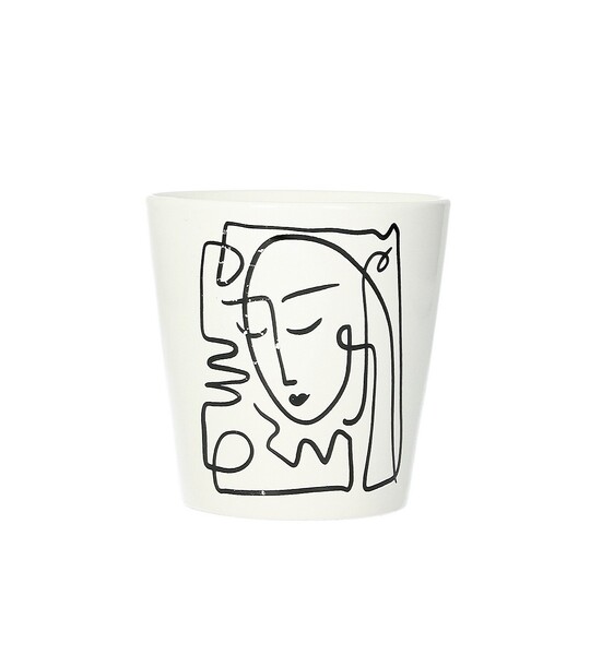 Abdeckung für Blumentopf Face II 12cm