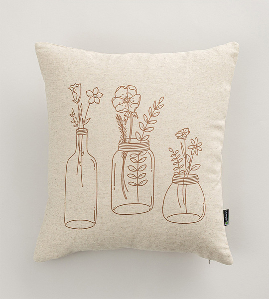 Kissenbezug für Kissen Rustic Bloom 45x45 cm