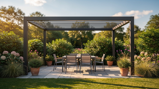 Gartenpergola Knall