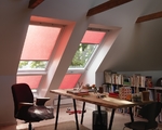 VELUX RFL dekoratives Rollo mit Führungsschienen