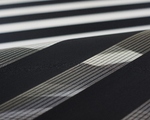 Zebra Doppelrollo, schwarz