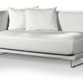 Rückenösand 2-Sitzer fest Sofa Bezug