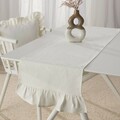 Tisch Runner mit Frill 40x160 cm
