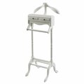 Kleiderständer Chester stehend 125cm weiß